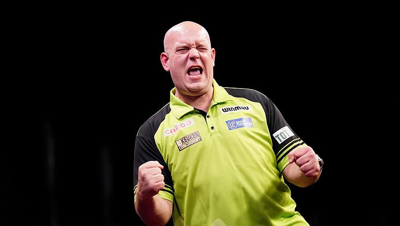 Steht bei der Darts-WM in London in der dritten Runde: Michael van Gerwen.