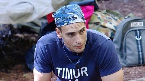 Timur Ülker im RTL-Dschungelcamp.