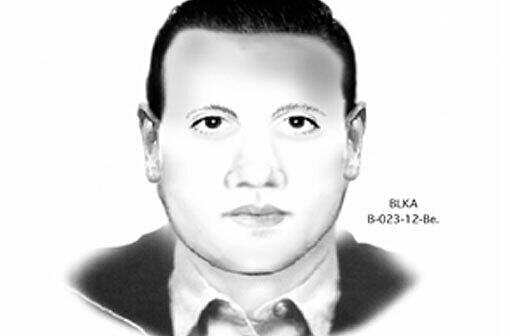 Der Unbekannte wird wie folgt beschrieben: männlich, ca. 175 cm groß, 30 bis 40 Jahre, kräftig, dunkle Haare, kein Bart, keine Brille, osteuropäischer Akzent, dunkle Hose und dunkle Jacke