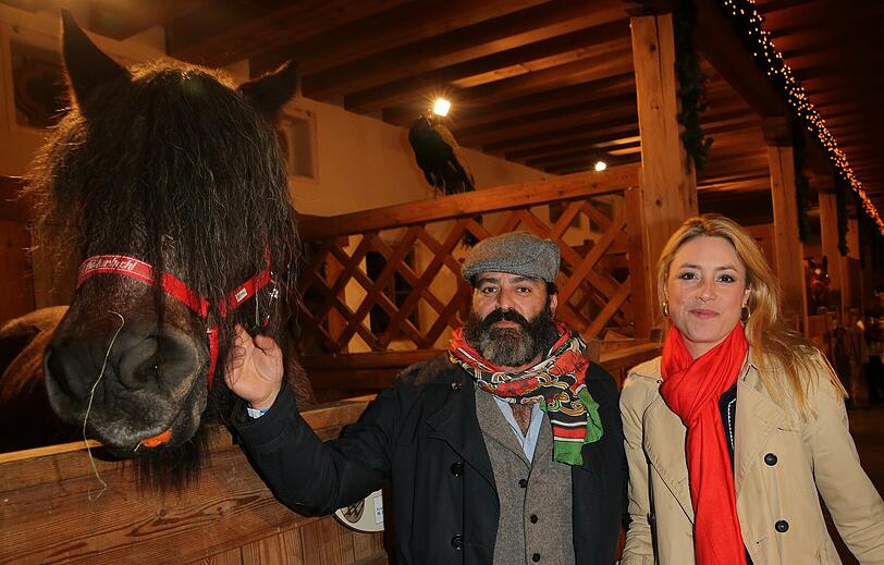 Mauro Bergonzoli mit Ehefrau Franziska Countess Fugger von Babenhausen