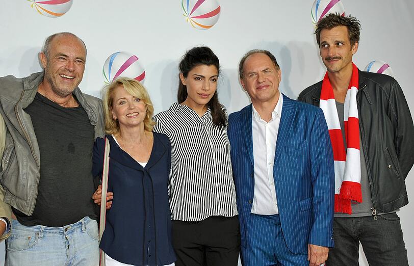 Peter Kremer, Gisela Schneeberger, Shadi Hedayati, Uwe Ochsenknecht und Max von Thun (v.l.)