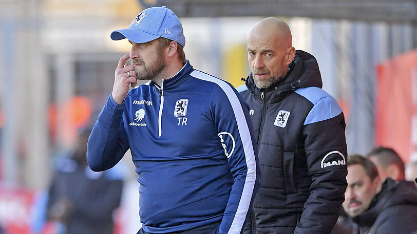Sportlich verantwortlich beim TSV 1860: Daniel Bierofka (li.) und Günther Gorenzel.