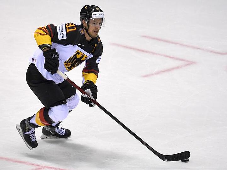 Nationalspieler der Kölner Haie: Moritz Müller.