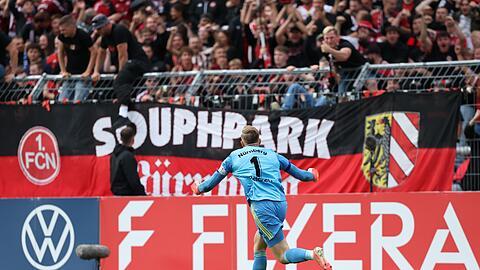 Jan Reichert ist der Matchwinner f&uuml;r den 1. FC N&uuml;rnberg.