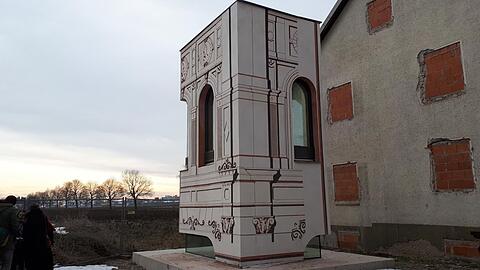 So wie dieses Muster soll die Fassade des Hauses mal aussehen.