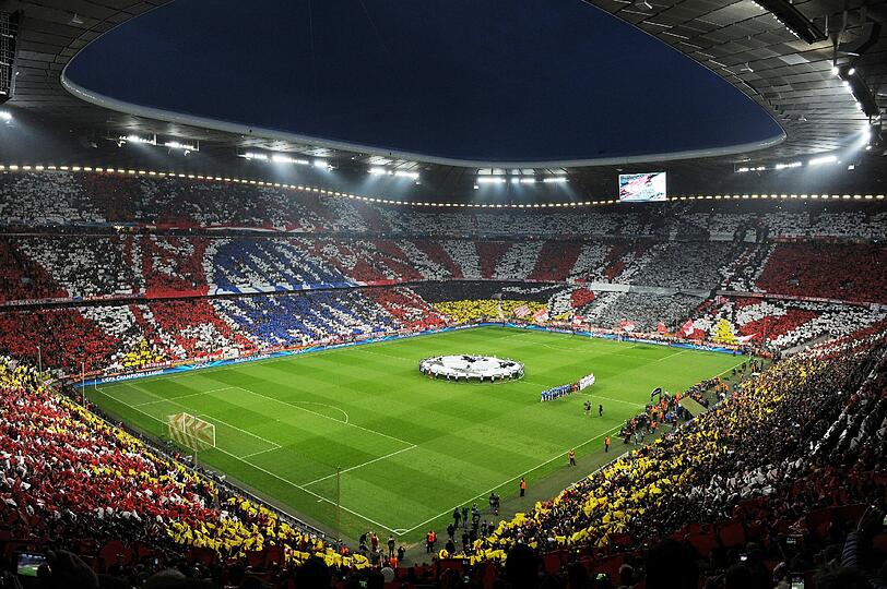 Noch volleres Haus: Gegen Schalke 04 stehen in der Allianz Arena erstmals 75.000 Plätze zur Verfügung.