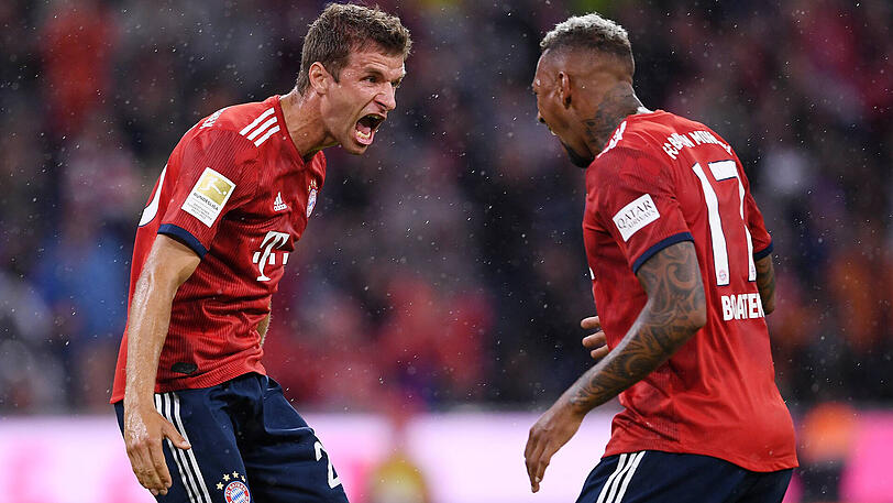JEROME BOATENG, NOTE 3: Etwas überraschend in der Startelf. Doch Kovac setzt auf Boateng, will ihn nicht abgeben. Ließ sich vor dem 1:1 von Szalai auswackeln, sonst mit starker Leistung.