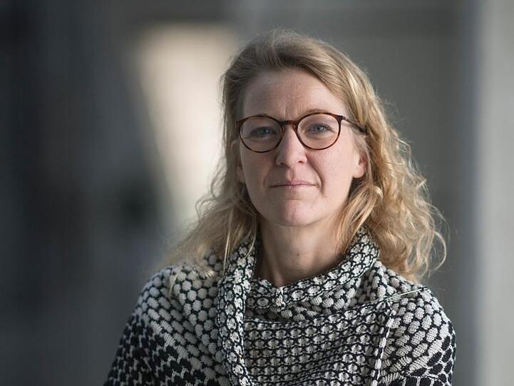 Kümmert sich um Kunst für die EZB: Britta von Campenhausen.
