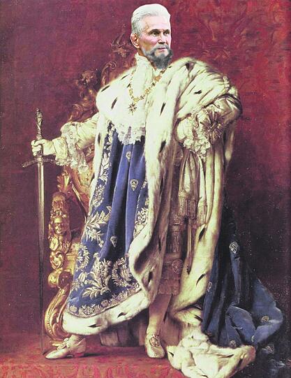 Es geht ein ganz Großer: Jupp Heynckes als König Ludwig II.