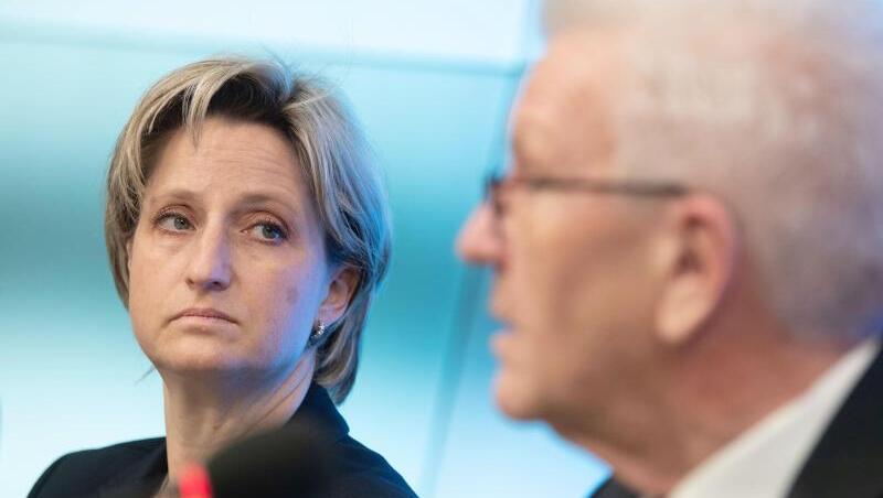 Nicole Hoffmeister-Kraut (CDU) und Winfried Kretschmann (Grüne). Foto: Marijan Murat/dpa/Archivbild Nicole Hoffmeister-Kraut (CDU) und Winfried Kretschmann (Grüne). Foto: Marijan Murat/dpa/Archivbild