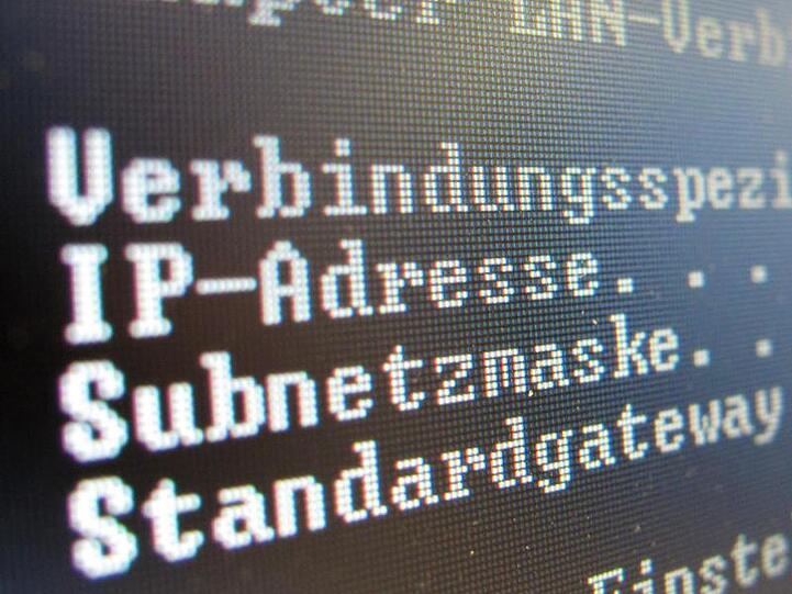 IP-Adresse und andere Netzwerkdaten auf einem Bildschirm: Hacker haben die Stuttgarter IT-Firma Citycomp angegriffen.