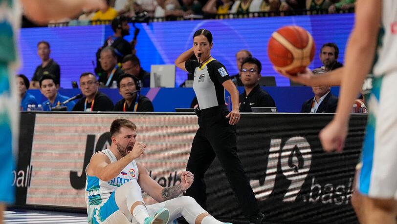 Beschäftigt schon im Vorfeld die deutschen Basketball: Sloweniens Superstar Luka Doncic.