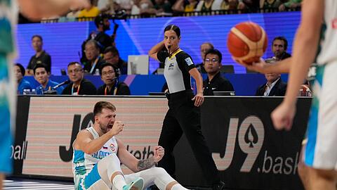 Beschäftigt schon im Vorfeld die deutschen Basketball: Sloweniens Superstar Luka Doncic.