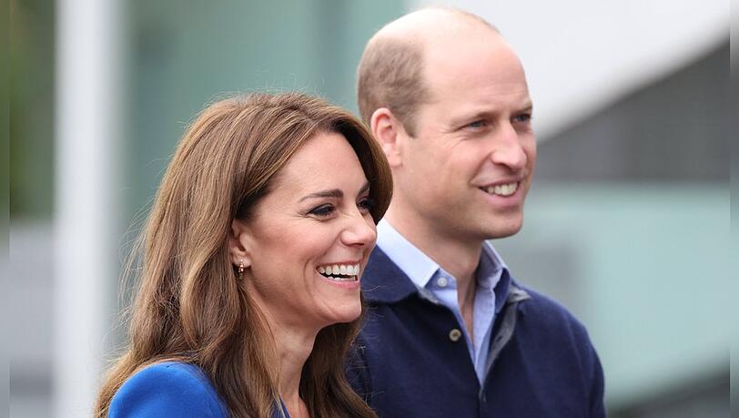 Prinz William und Prinzessin Kate bei ihrer Ankunft in Bisham.