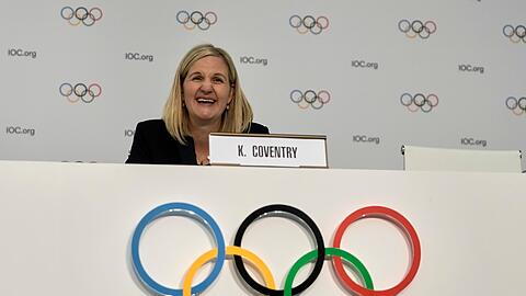 Kirsty Coventry ist die erste Frau an der Spitze des IOC.