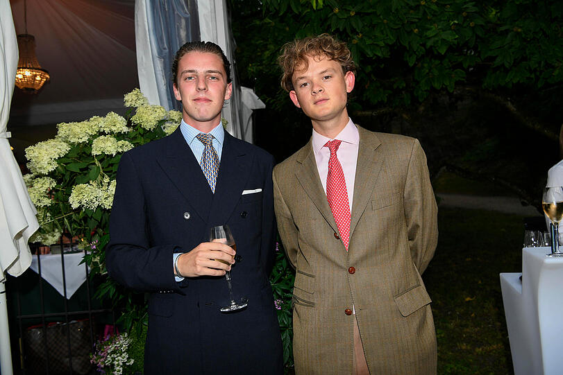 Paul Habsburg und Valentin von Schoenburg-Glauchau