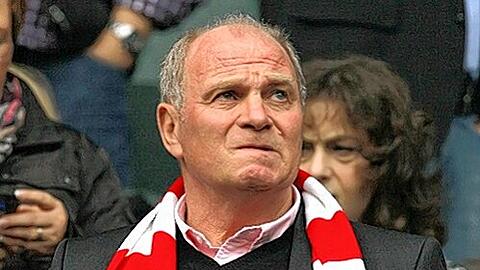 Schätzt den Club und seine Entwicklung, "aber am Sonntag gibt es keinen Pardon":  Bayern-Präsident Uli Hoeness.