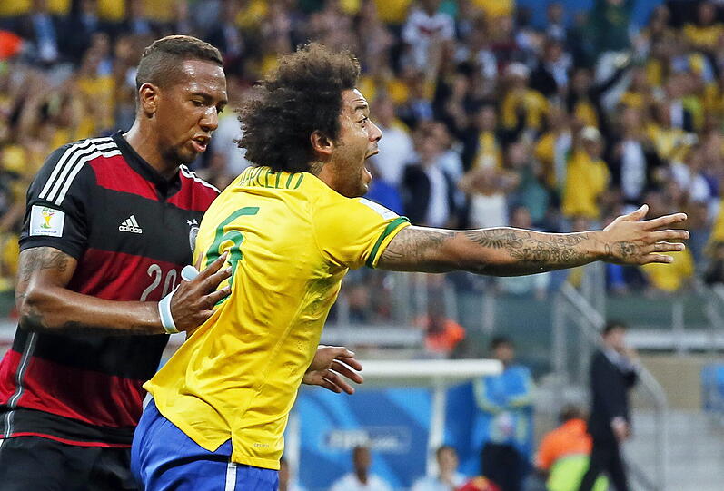 Boateng: Selbstbewusst demonstrierte er sofort Stärke. Das ist immer mehr auch seine WM. Als Innenverteidiger noch stärker als außen.