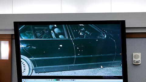 In Las Vegas wurden 1996 die Sch&uuml;sse auf das fahrende Auto abgegeben. (Archivfoto)