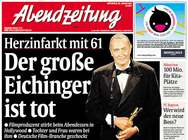 Jahres-Rückblick: Rückblick: Das Jahr 2011 in AZ-Schlagzeilen - München - Abendzeitung München