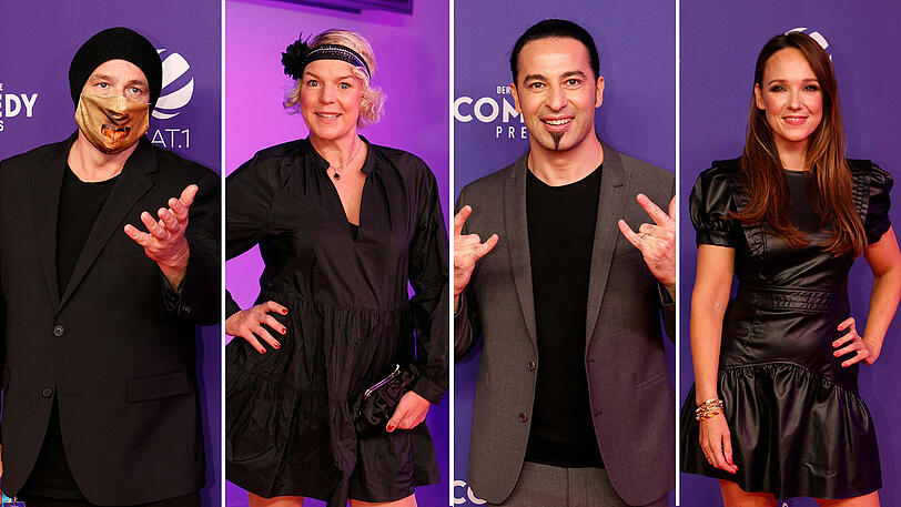 Spaß mit Masken und Abstand: Am Freitag wurde der Deutsche Comedypreis verliehen.