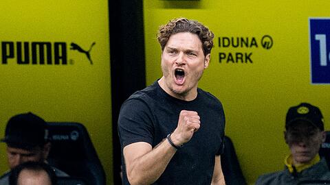 Dortmunds Trainer Edin Terzic hofft auf drei Punkte gegen Borussia Mönchengladbach.