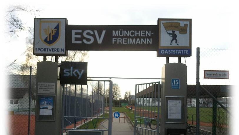 Der Eingang zum ESV München-Freimann. Dahinter startet am Samstag das MOVE-Abschlussevent. Der Eingang zum ESV München-Freimann. Dahinter startet am Samstag das MOVE-Abschlussevent.