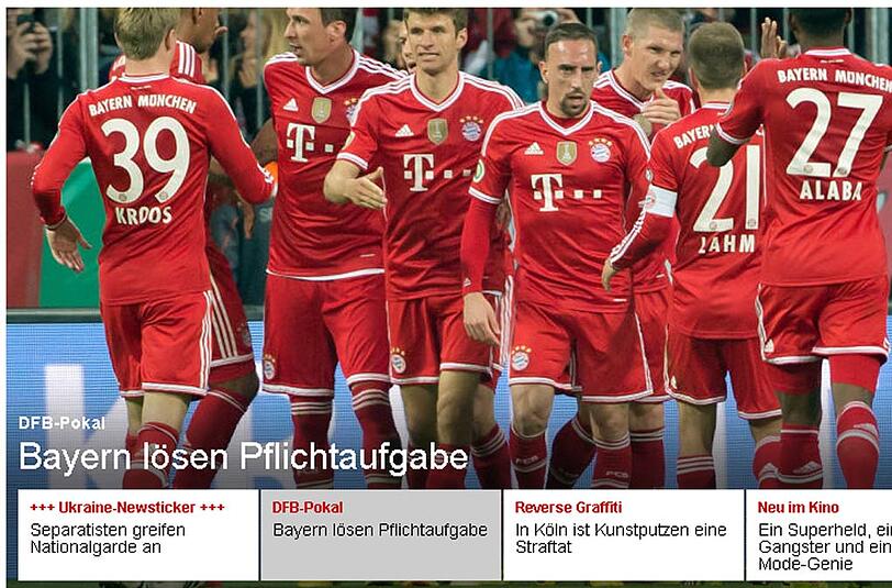 "Pflichtaufgabe" gelöst - sachlich, nüchtern der "Stern"