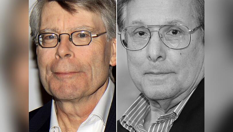 Stephen King (l.) trauert um William Friedkin (1935-2023).
