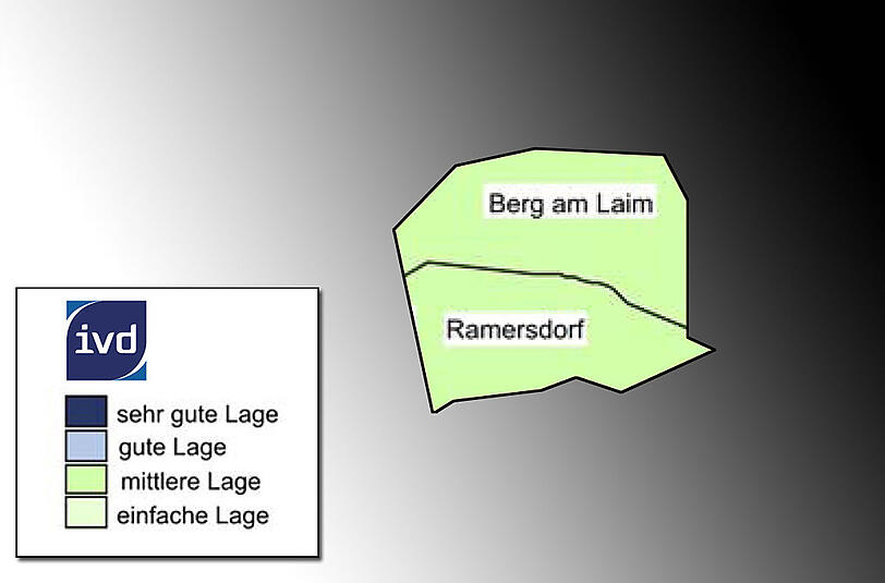 Wohnlage im CheckBerg am Laim - Mittlere LageRamersdorf - Mittlere Lage