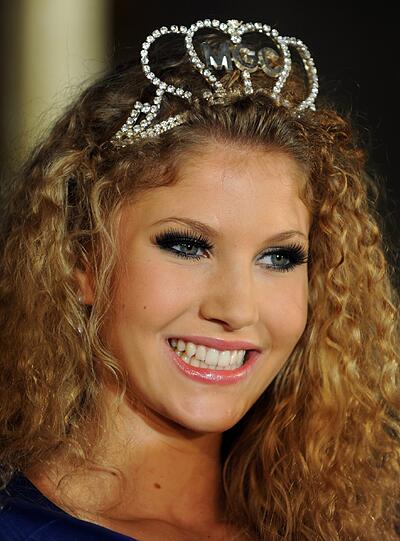 Bei der Wahl zur &bdquo;Miss Germany 2010&ldquo; belegte sie den vierten Platz.