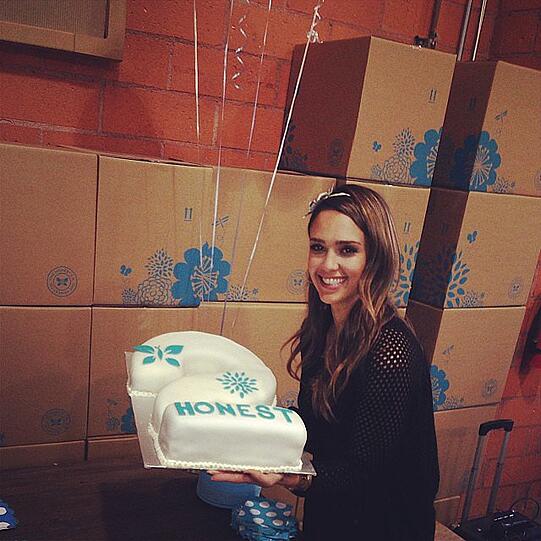 Jessica Alba feierte den zweiten Geburtstag ihrer Firma "Honest"