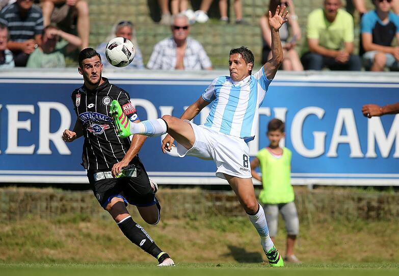 Die Bilder vom 1:0 der Löwen gegen Sturm Graz zum Durchklicken.
