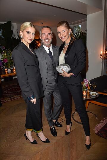 Caro Daur, Dean Caten und Victoria Swarovski