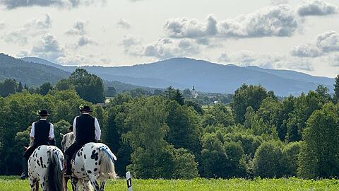 Die Bittprozession führte bei frühsommerlichem Wetter über sieben Kilometer von Bad Kötzting in den Vorort Steinbühl.