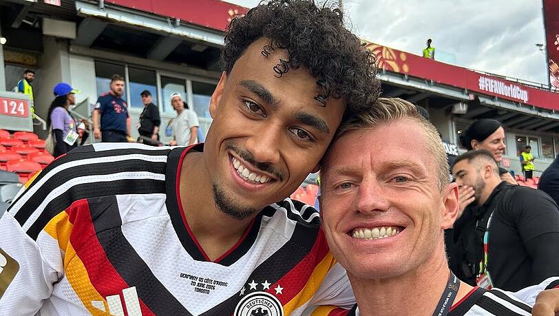 Begleitete Nathaniel Brown bei der WM: Christian Lichtenauer. Begleitete Nathaniel Brown bei der WM: Christian Lichtenauer.