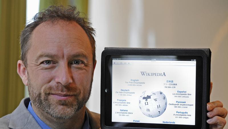 Wikipedia-Gründer Jimmy D. Wales Wikipedia-Gründer Jimmy D. Wales