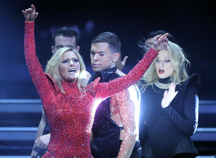 Sie moderierte die Bambi-Verleihung und war im deutschsprachigen Raum im vergangenen Jahr das Sternchen schlechthin: Helene Fischer.