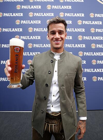 Die Bilder vom Lederhosen-Shooting des FC Bayern.