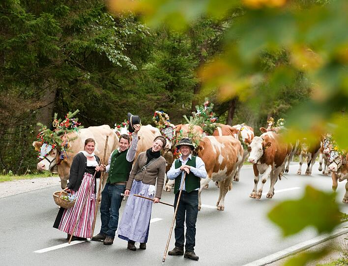 Den Besuchern bieten sich am Altenmarkt-Zauchensee viele Entdeckungsmöglichkeiten.