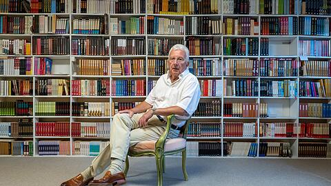 Die B&uuml;cher des Autors Philipp Vandenberg sind in mehr als 30 Sprachen &uuml;bersetzt worden. (Archivbild)