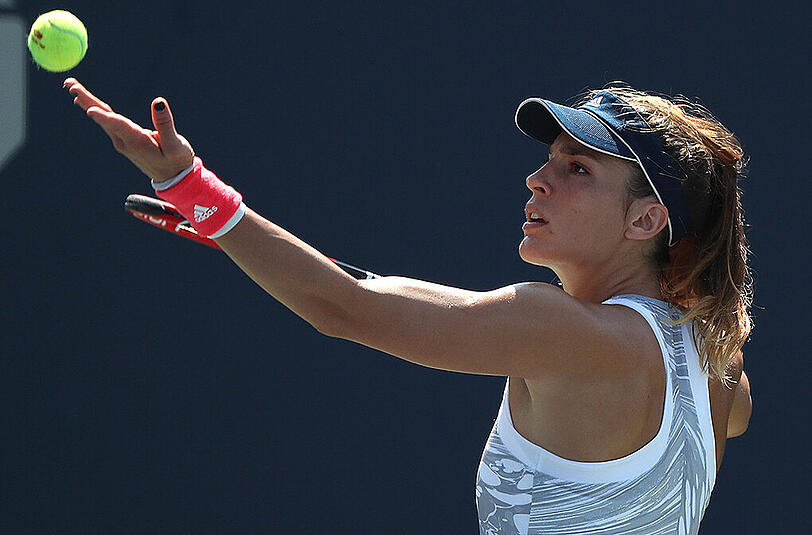 Die Deutsche Andrea Petkovic.