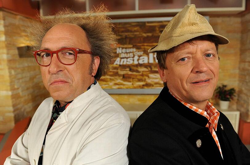Urban Priol (Links) und Frank-Markus Barwasser alias Erwin Pelzig 
Foto: ZDF