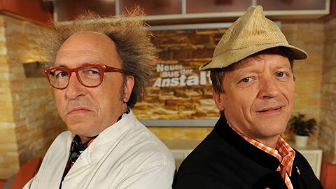 Urban Priol (Links) und Frank-Markus Barwasser alias Erwin Pelzig 
Foto: ZDF