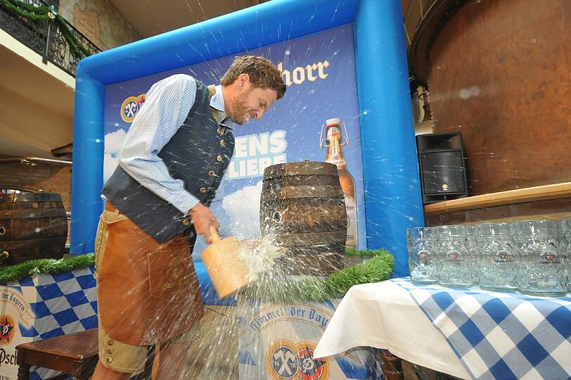 Die Bilder von der Wiesn-Olympiade der Löwen.
