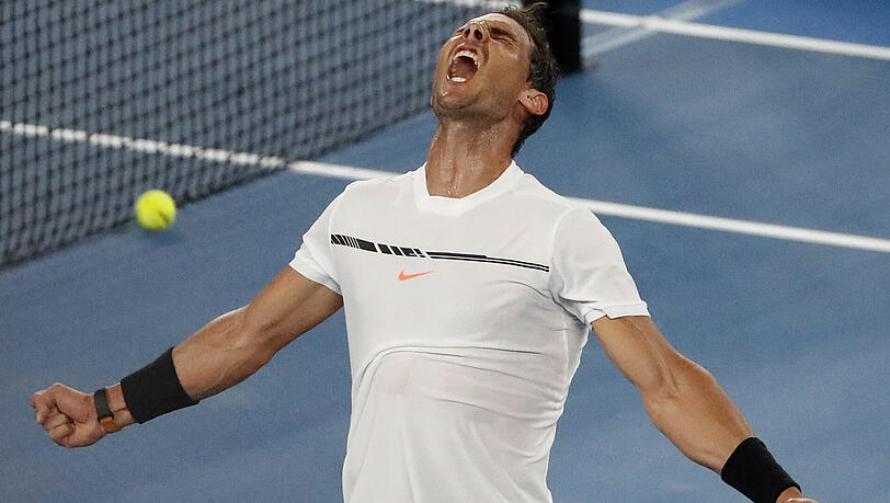 Rafael Nadal zieht ins Halbfinale ein Rafael Nadal zieht ins Halbfinale ein