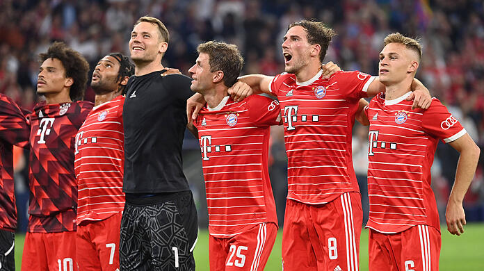 Spülen den Münchnern über 4 Millionen Euro an Ausgleichszahlungen in die Kasse: Die Nationalspieler des FC Bayern.