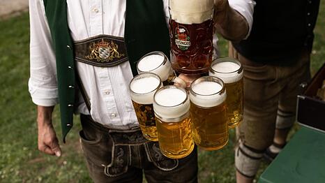 No a Maß? Giesinger gibt’s jetzt auch im Biergarten.
