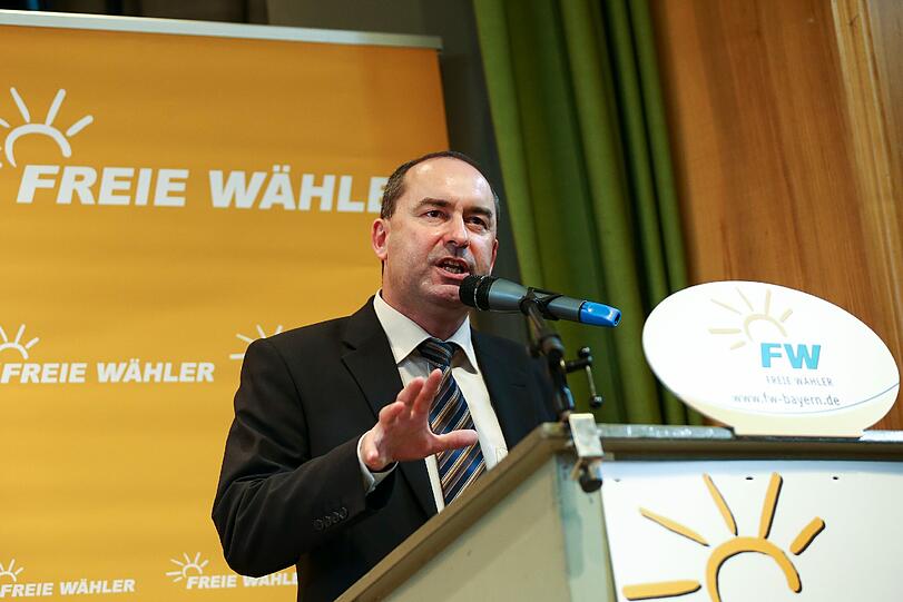Hubert Aiwanger auf der Landesdelegiertenversammlung.