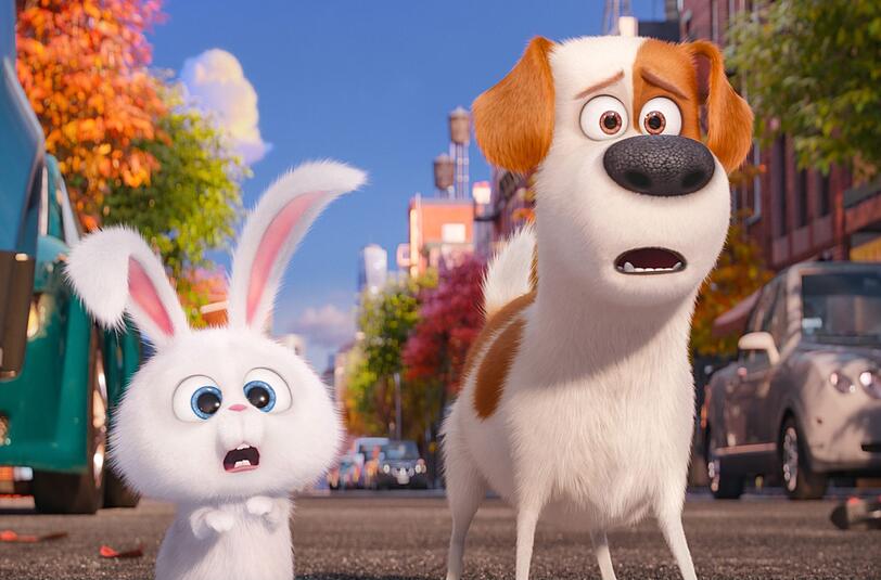Snowball und Terrier Max sind zwei der Helden in &bdquo;Pets&ldquo;.